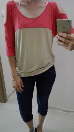 Tričko s holými ramenami, m