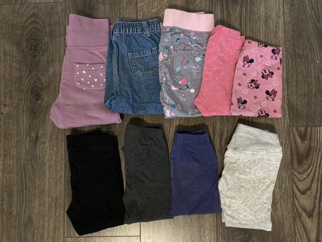 Balík oblečenia dievča 62-92 vyše 50 kusov, 68–80