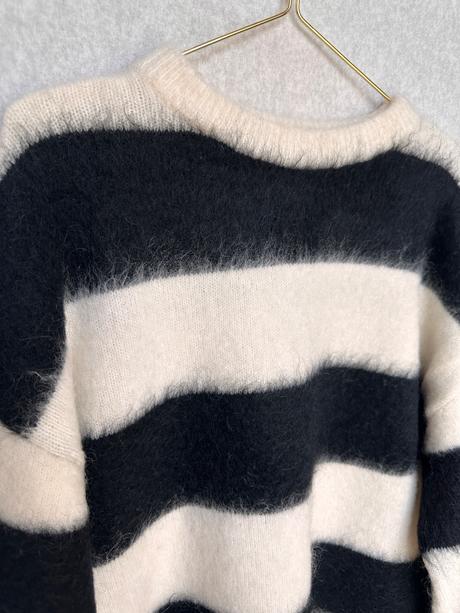 Vlnený pulóver s mohérom, h&m,xs