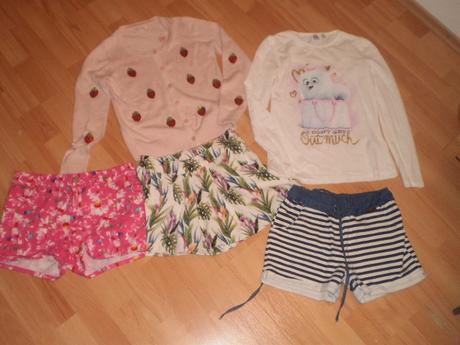 Balík vecí pre dievčatko, 140–152