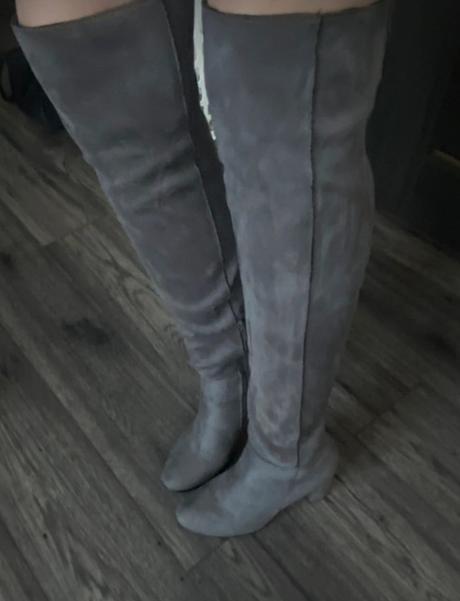 Semišové čižmy, c&a,37