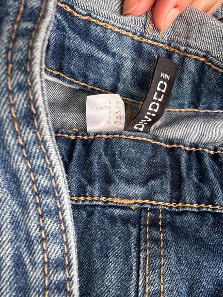 Damske riflove kratasy na traky, s