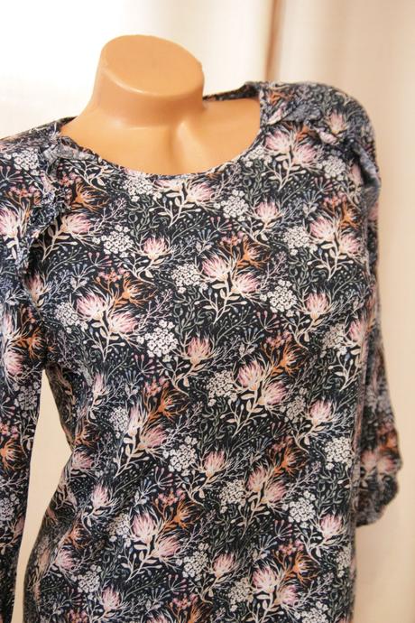 Kvetinová blúzka z viskózy, m, m