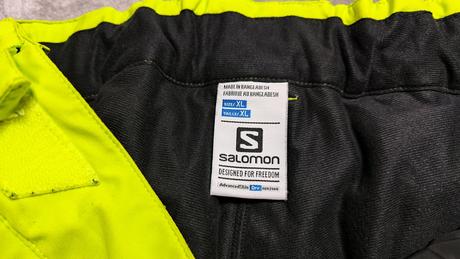 Pánska lyž. bunda + nohavice salomon,velk.xl, xl