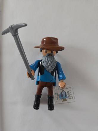 Playmobil starký, "caretaker", 