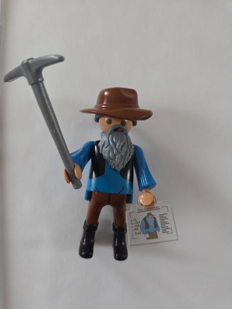Playmobil starký, "caretaker", 