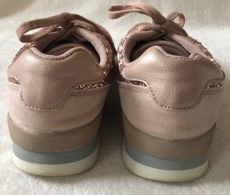 Tenisky v pudrovej ružovej farbe, 38