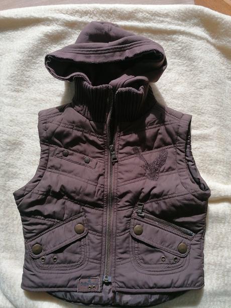 Vesta s odnímateľnou kapucňou, le coq sportif,104