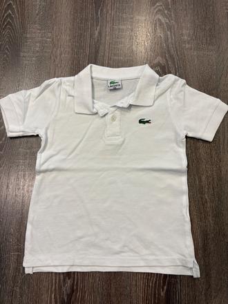 Lacoste biela polokosela č.110, lacoste,110