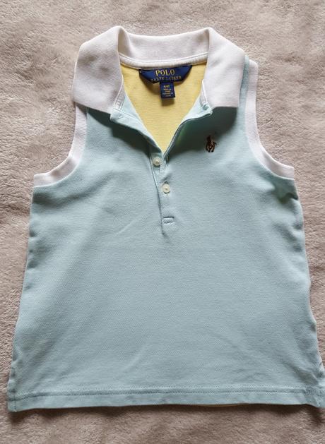 Dievčenské tričko bez rukávov ralph lauren, ralph lauren,104