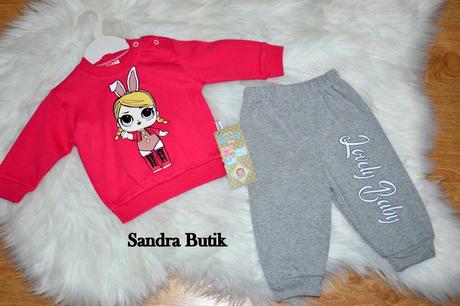 Detská tepláková súpravička lolka, 74 / 80 / 86