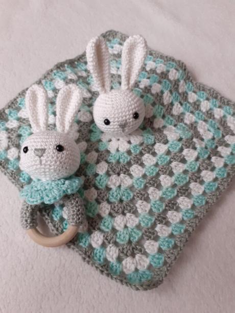 Hackovany mojkacik zajko, žabka, 