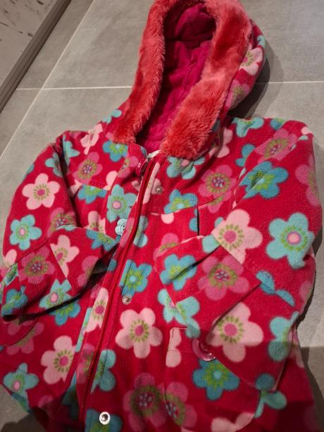 Next kabátik s kožušinkou a zvonovými rukávmi, next,86