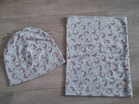 Čiapka a nákrčník, h&m,134