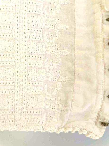 Romantická madeirová blúzka, h&m,xl