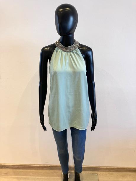 Dámsky top so zaväzovaním okolo krku (m), vero moda,m