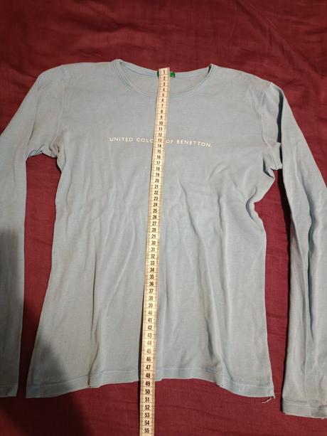 Tričko s dlhým rukávom, benetton,152