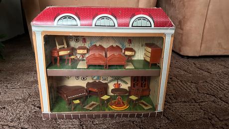 Retro domček v krabici, 