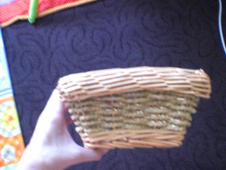 Dekoračný košíček 24 x 17x9 cm top stav, 