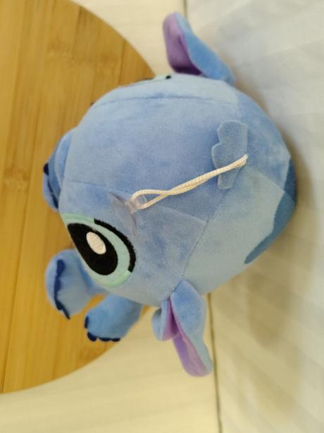 Plyšový stitch s prísavkou z lilo a stitch, 22 cm,