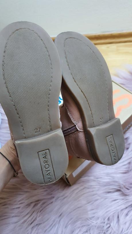 Kožené čižmy, mayoral,27