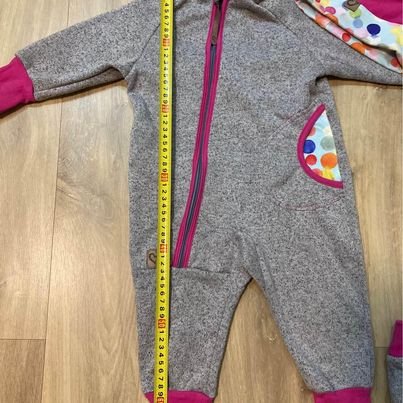 Moyo flísový overal 80/86 a doplnky, 86