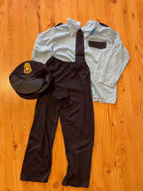 Kostým policajta 4-5 rokov, 