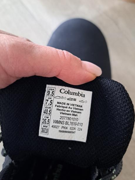 Columbia turistické topánky,  veľkosť 40.5, columbia,40