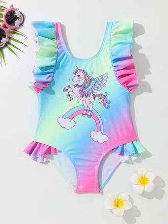 Plavky unicorn poštovné zdarma, 104 / 110 / 116 / 122