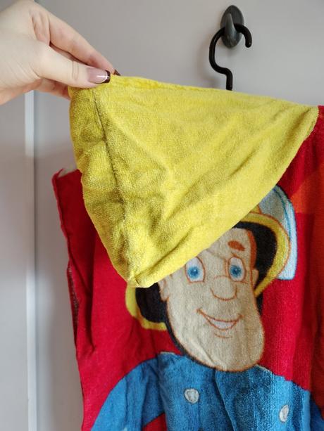 Požiarnik sam detské pončo, 