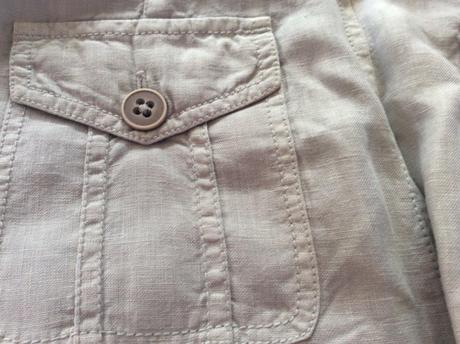 Luxusná ľanová sukňa, 40