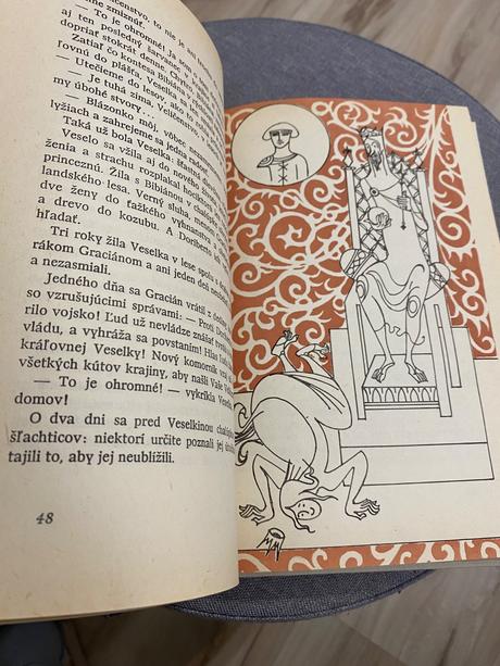 Stará retro kniha dvadsať a jedna rozprávka,