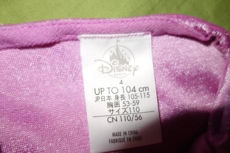 Karnevalove saty s obrucou z disney store,