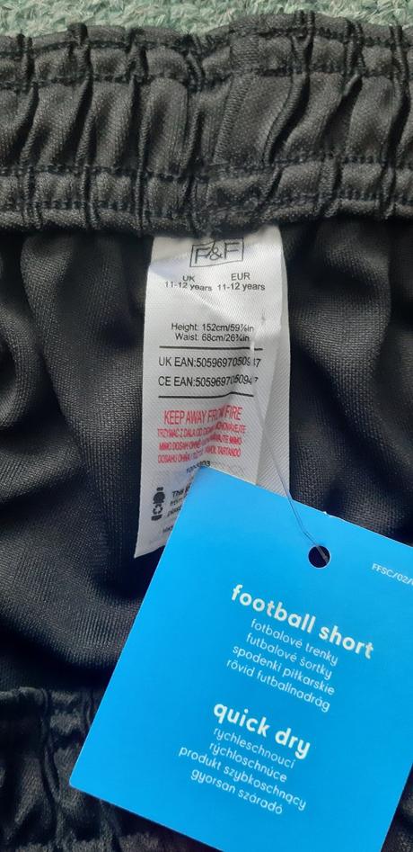 Kraťasy na šport 10/11 rokov, f&f,140