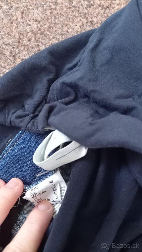 Tehotenské rifle, bonprix,34