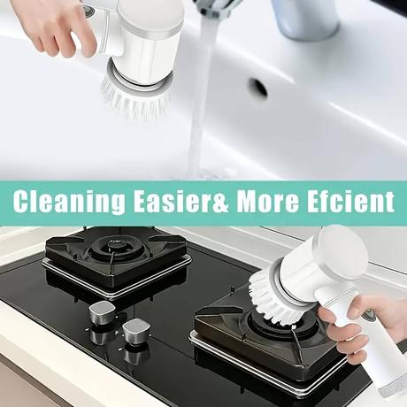 Multifunkčná elektricka čistiaca kefa-nove, 