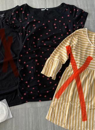 Tehotenské tričko anna field krátky rukáv xl, xl