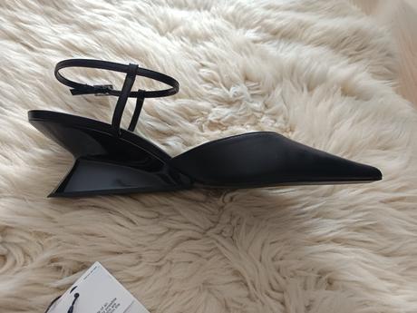 Kožené lodičky, zara,40