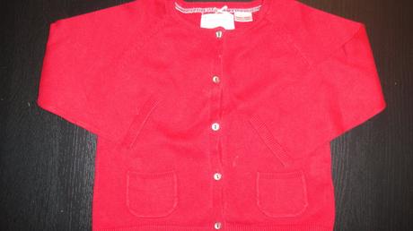 Svetrík zara červený, zara,92