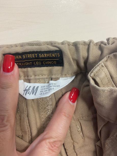 Nohavice, h&m,140