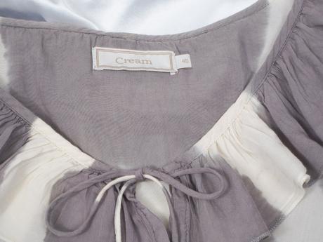 Kvalitná béžová blúzka cream, 40