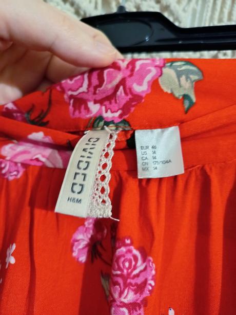 Maxi sukňa h&m, h&m,xxxl