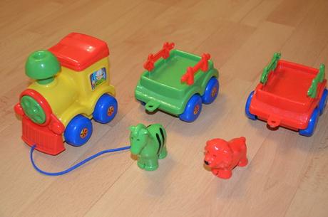 Tahaci vlacik so zvieratkami, 