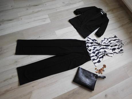 Reserved-blúzka sako nohavice 36v,+ kabelka,, reserved,36