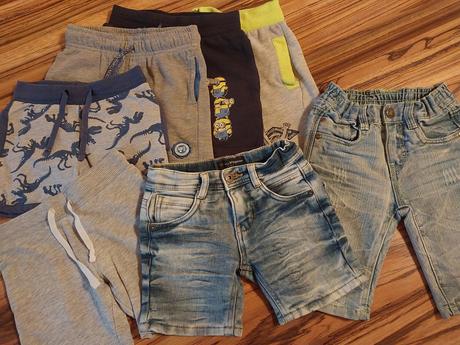 Balíček 7 ks kraťase, 98