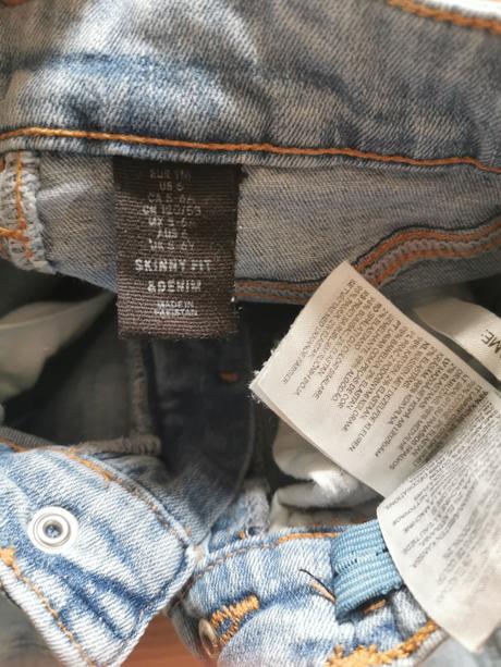 Bledomodre rifle, h&m,116