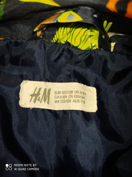 Chlapčenská bunda, h&m,134