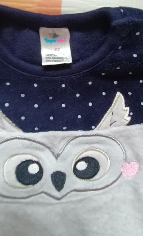 Dupacky pyzamko 62, topomini,62