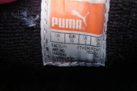 Tenisky/halovky - veľ. 30 - zn. puma, vn. dl. 20cm, puma,30