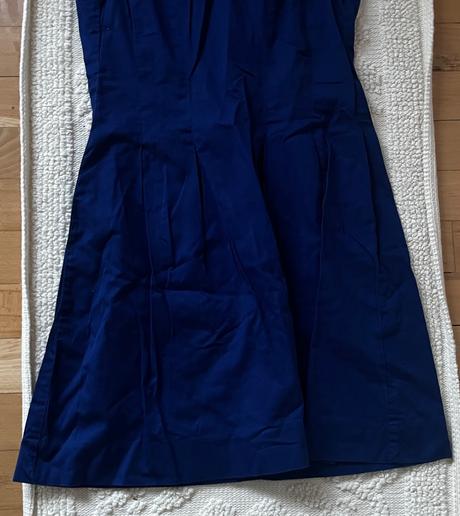 Kráľovsky modré bavlnené šaty, camaïeu, s/36, camaieu,s